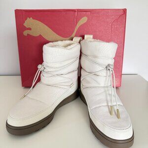 NWT Puma Snow Boots Off White Size 7.5